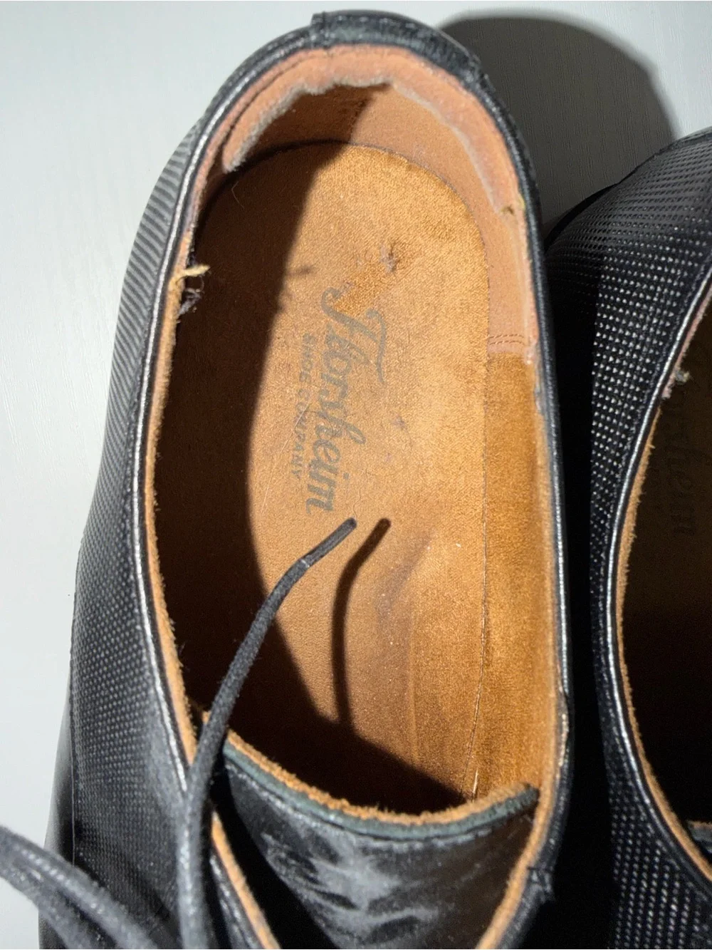 Florsheim cap toe